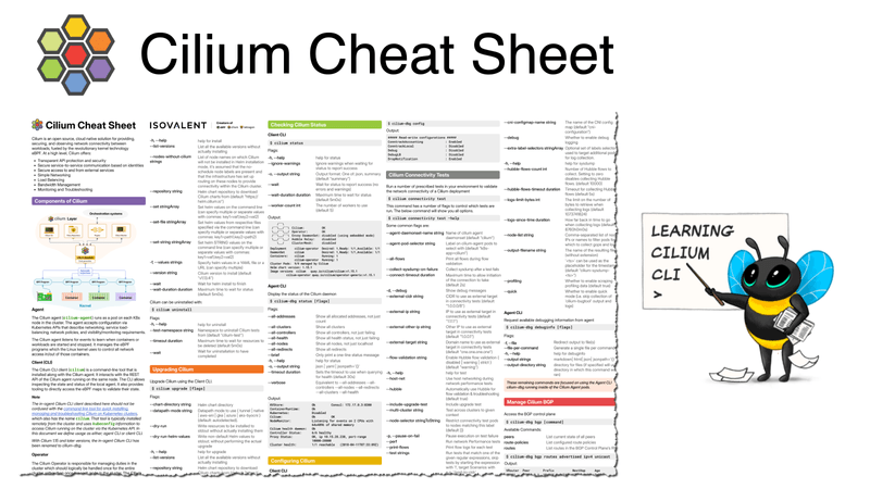 Cilium Cheat Sheet Cover Image