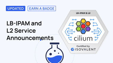 Cilium LoadBalancer IPAM and L2 Service Announcement