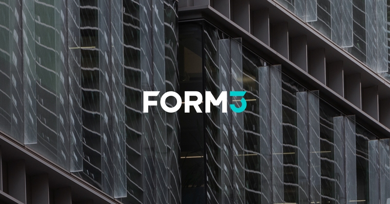 Form3 header image with logo