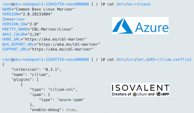 Isovalent, Azure Linux, and Azure Kubernetes Service come together.