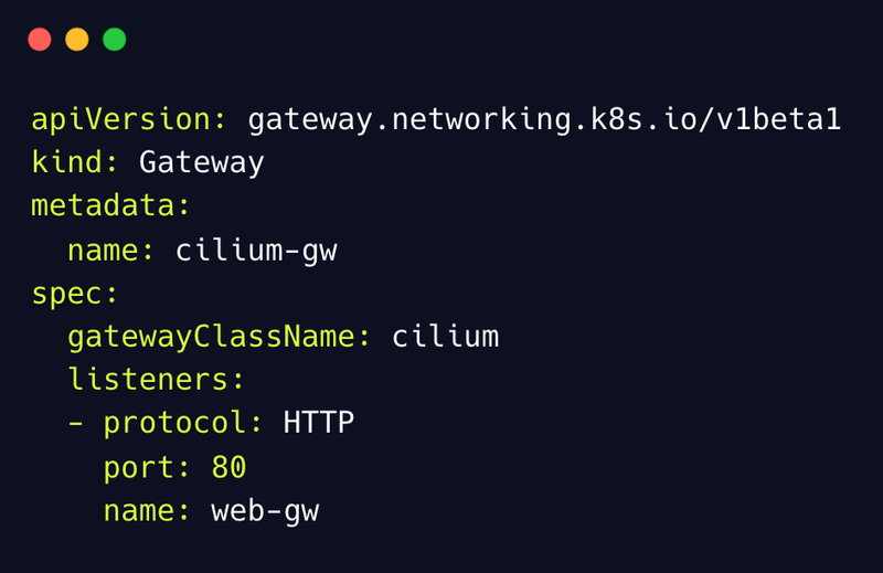 Tutorial: Getting Started with the Cilium Gateway API