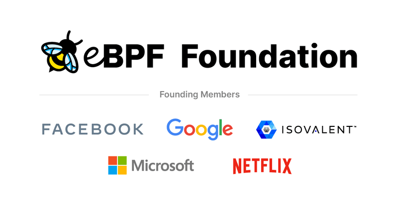 Facebook, Google, Isovalent, Microsoft, and Netflix announce eBPF Foundation