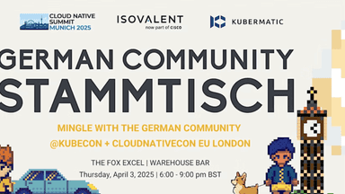 German Stammtisch at KubeCon London