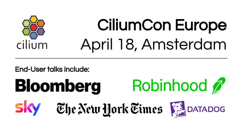 CiliumCon Europe 2023 Schedule