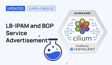 Cilium LoadBalancer IPAM and BGP Service Advertisement